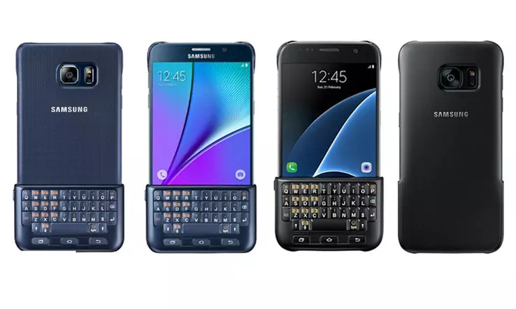 Samsung Keyboard Cover for Galaxy S6 Edge, S7, and S7 Edge, and Note 5 - Primary Image