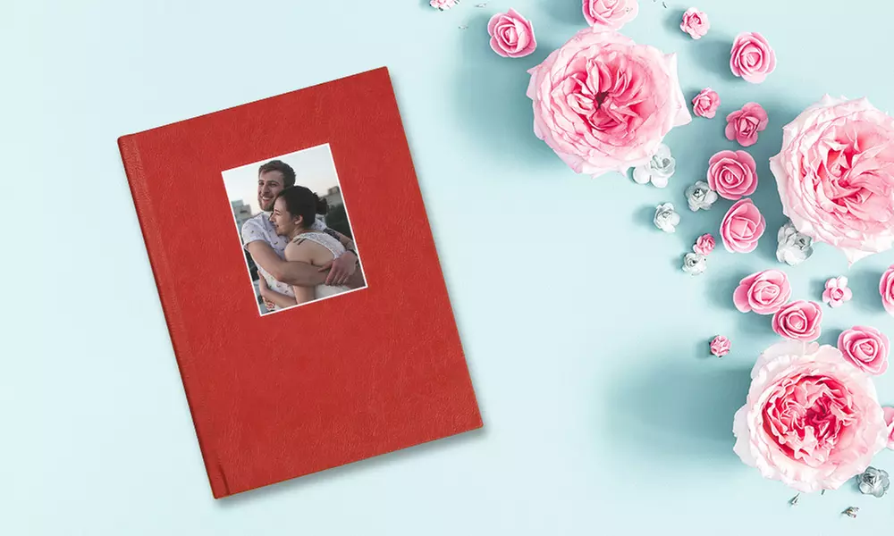 Custom Debossed Perfect Bind Hardcover Photobooks from Photobook America (Up to 84% Off) - Primary Image