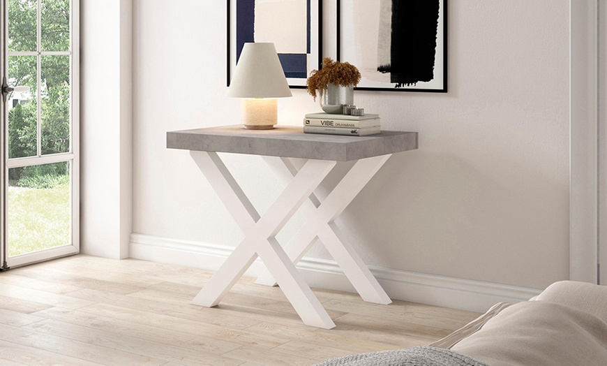 Image 22: Uitschuifbare consoletafel