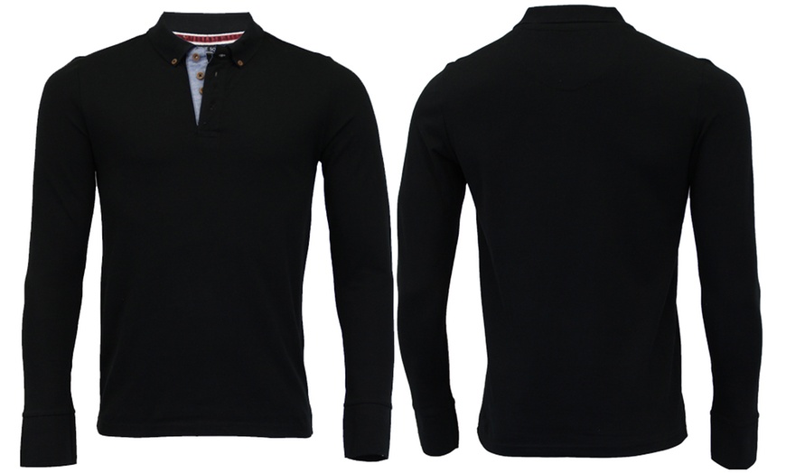 Image 2: Brave Soul Men's Polo Top