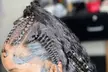 Small, Medium / Large Knotless Braid Session Or Men's Deluxe Hair Braiding at Tu Est Beaute Bar (Up to 50% Off) - Second Medium