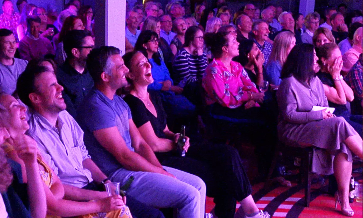 Friday Dark Comedy Show Soho inc. Paella & Drinks with Valid Ticket