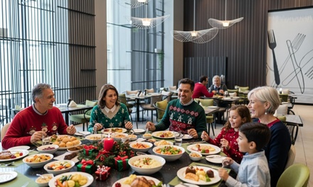 For One: Christmas Eve Dinner Buffet with Free-Flowing Soft Beverages - Cosmic Kitchen @Courtyard by Marriott, WTC