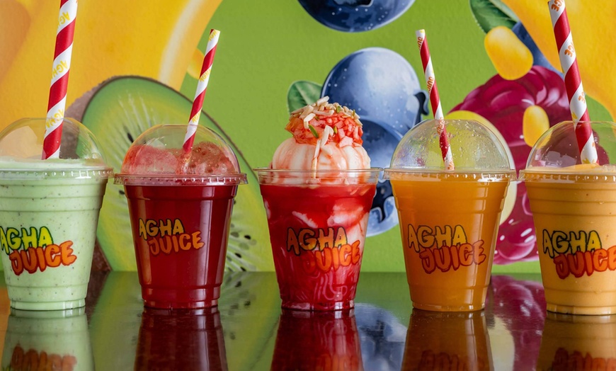 Image 3: Juice Your Mood Today with Medium or a Large Juice for One!