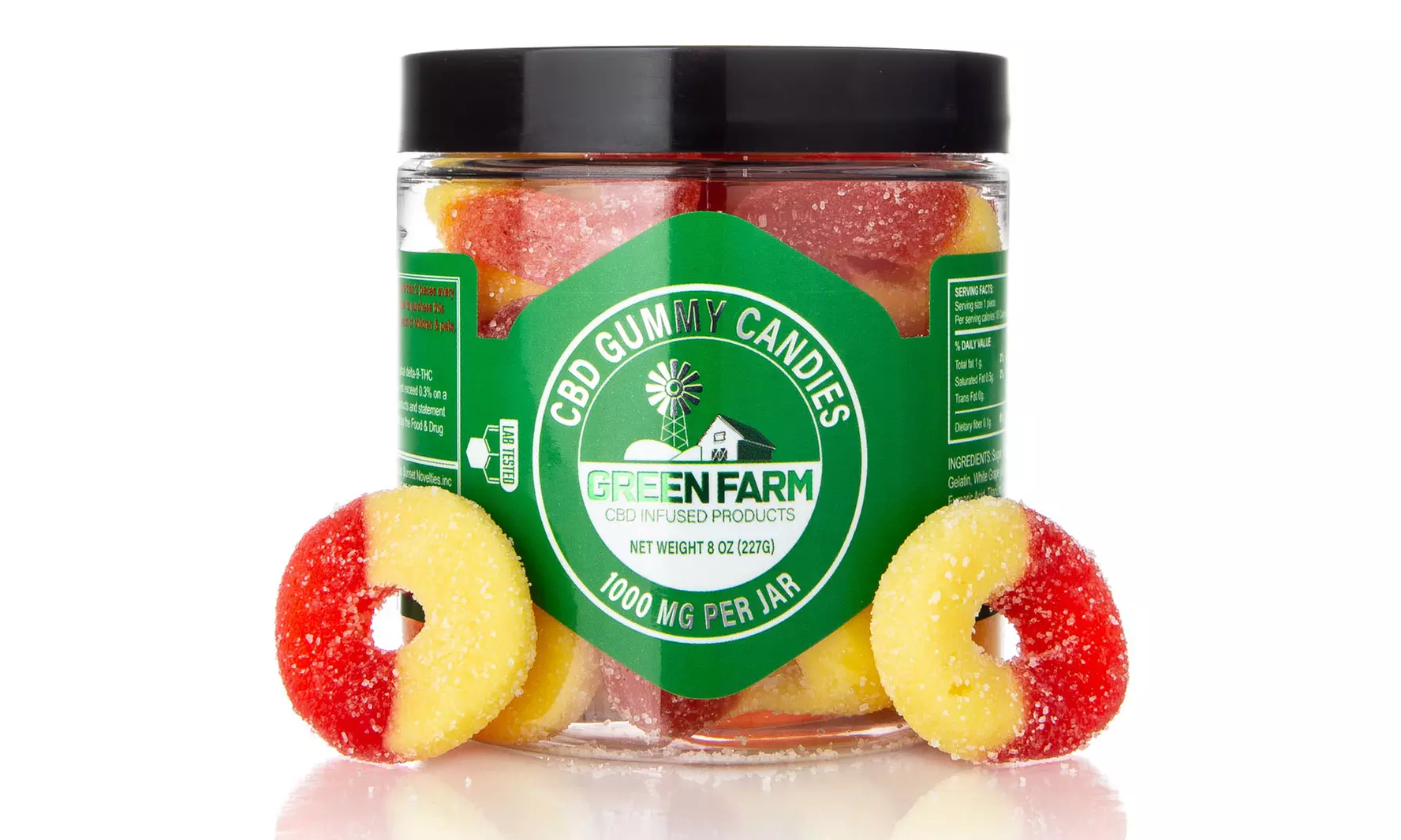 Green Farm Tasty Gummies for Sleep and Anxiety from Green Farm (500MG-5000MG)
