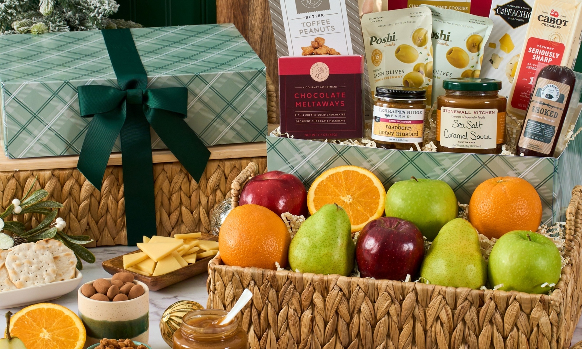 Give the Perfect Gift: $25 or $75 Gourmet Gift Basket Shopping Credit