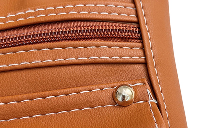 Image 8: Women's Vintage Style Crossbody Shoulder Bag