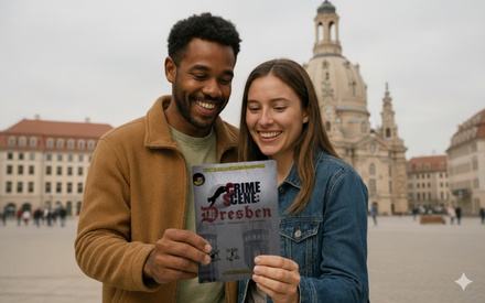 2-3 Std. Crime Scene City Tour „Romantischer Malermord“ inkl. Kriminalakte für bis zu 6 Personen (Versandkosten inkl.) - Crime Scene City Tour