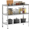 Image 10: HomCom Kitchen Shelving Units - Organised Storage with Style
