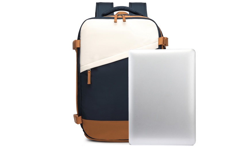 Image 6: 24- and 28-Inch Suitcases with a Backpack Luggage Set