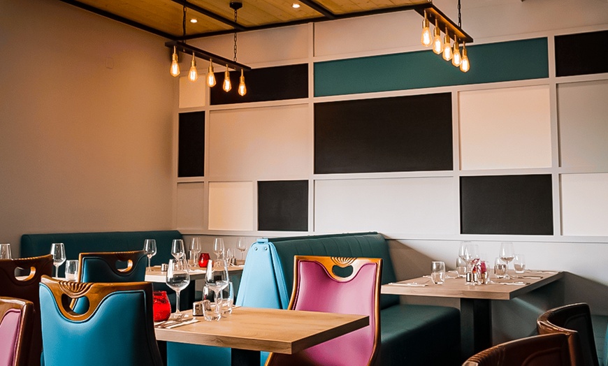 Image 8: Starter, Any Gourmet Pizza & Soft Drink or Glass of Wine for 1, 2 or 4