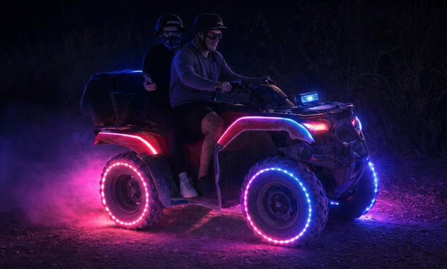 Image 2: Glow-in-the-Dark ATV Night Ride – Miami Thrills