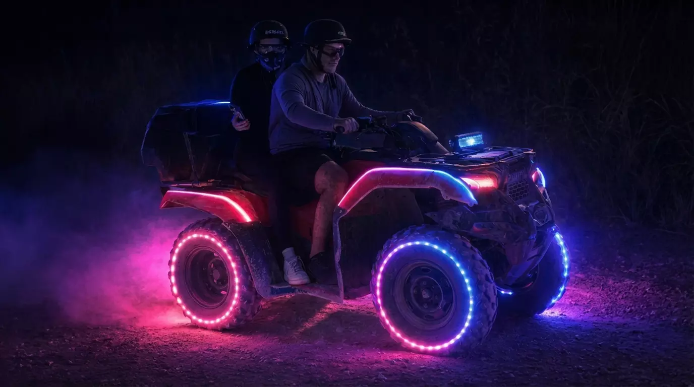 Glow-in-the-Dark ATV Night Ride – Miami Thrills