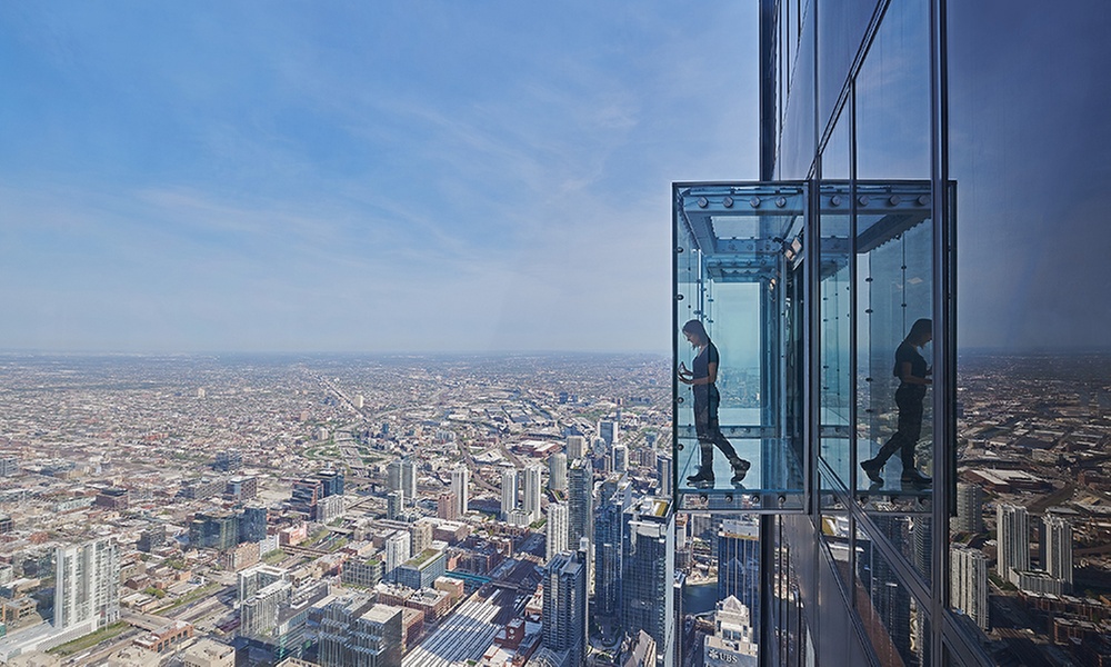 Admission to the Iconic Skydeck and The Ledge at Willis Tower