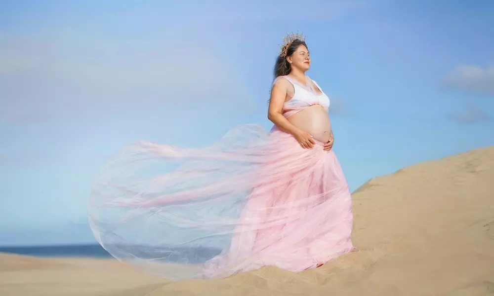 Sesión fotográfica Dulce espera con fotos editadas en alta resolución