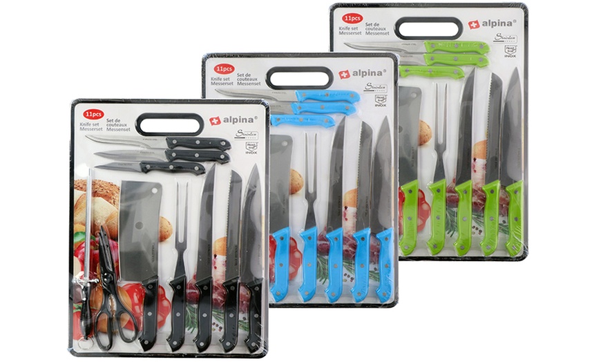 Image 1: 11-Piece Knife Set 