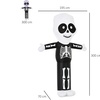 Image 37: HomCom Halloween Inflatable Decorations, Ghosts and Skeletons