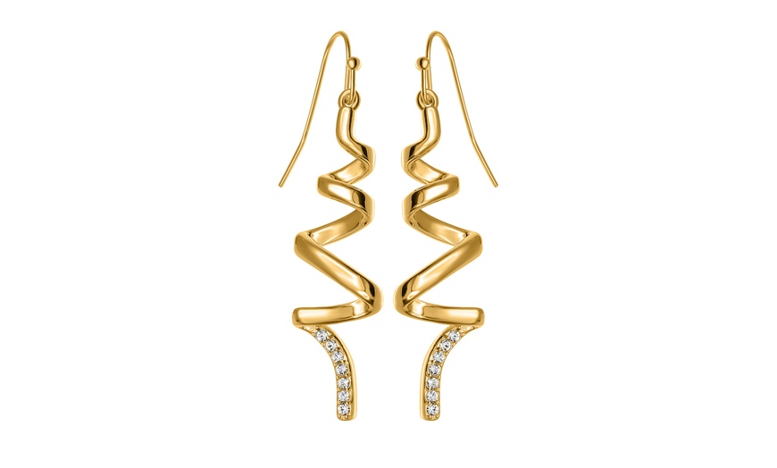 Image 4: SC Crystal Paris Sparkling Earrings Collection