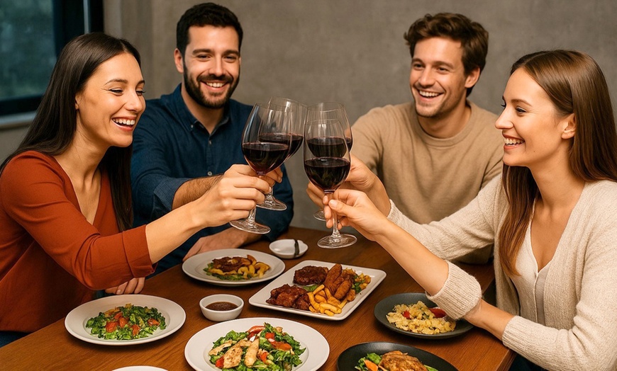 Image 1: Smaakvol 3-gangendiner met uitzicht op de Rhederlaagse Meren