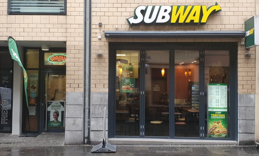 Image 4: Sub, Cookie & Getränk für 1-4 Personen bei Subway Köln Friesenstraße