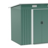 Image 4: Outsunny Outdoor Storage Shed 7ft x 4ft