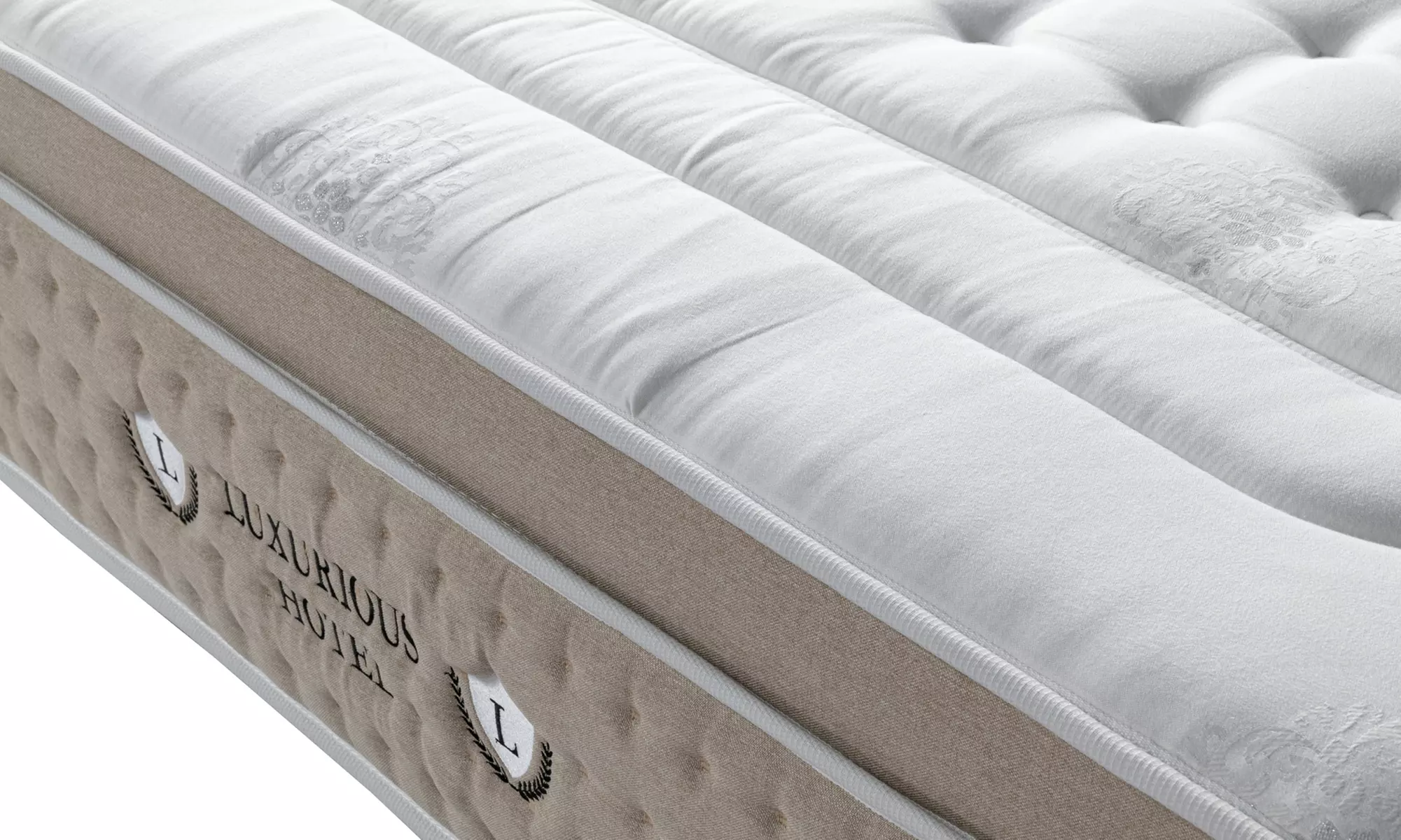 Matelas Sampur "Ibiza", haut de gamme avec surmatelas intégré 33 cm