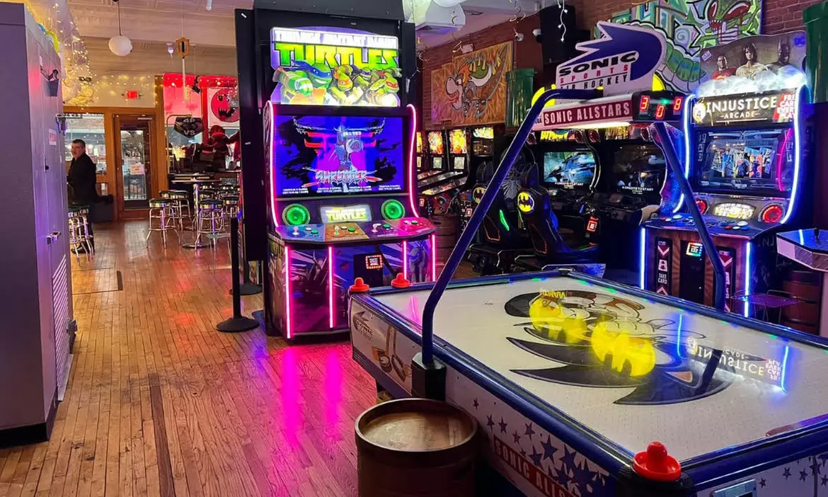 Grab Play Cards to Award-Winning Arcade Bar in Farmington