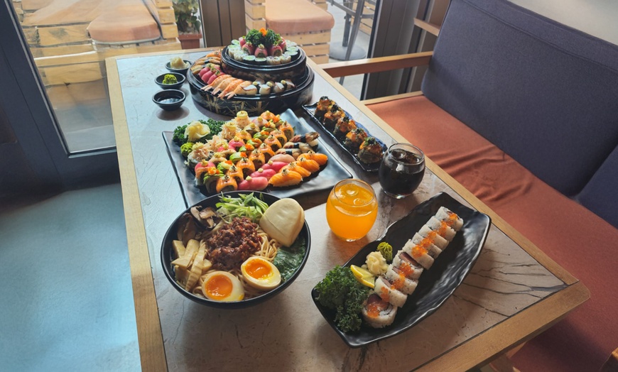 Image 2: Indulge in All-You-Can-Eat Sushi and Ramen!