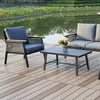 Image 1: Four-Seater Aluminium Garden Furniture Set