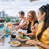 Image 1: Gourmet-Dinner auf dem Rooftop: 3-Gänge-Menü für 2 - 4 Personen