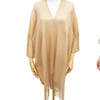 Image 3: Kimono Open Front Beach Cover-Up