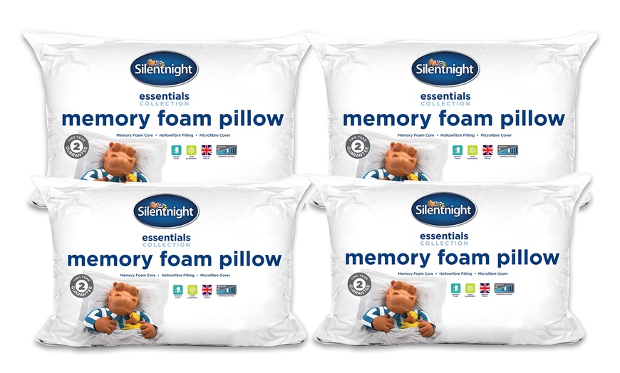 Image 5: Silentnight Memory Foam Pillow