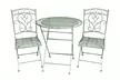 Wrought Iron Garden Bistro Set, Choice of 2 Colours - Second Medium