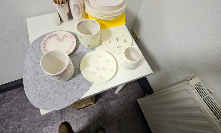Image 6: Kreativer Keramik-Workshop „2er-Frühstücksset“ für 1 oder 2 Personen