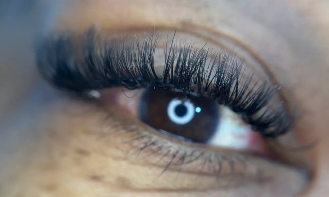 Get Full Set of Volume Eyelash Extensions/Wet Style Lashes w/ Optional Fill at Brows By Alexis (Up to 45% Off) - Second Medium