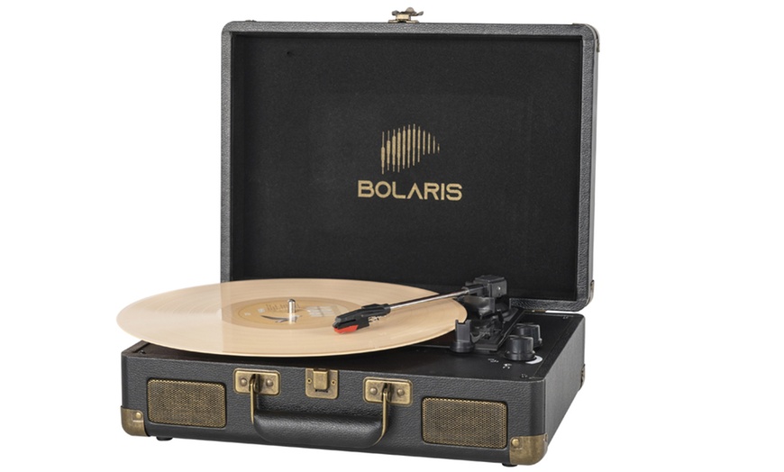 Image 4: Vintage platenspeler met 3W of 6W en Bluetooth 5.0 van Bolaris