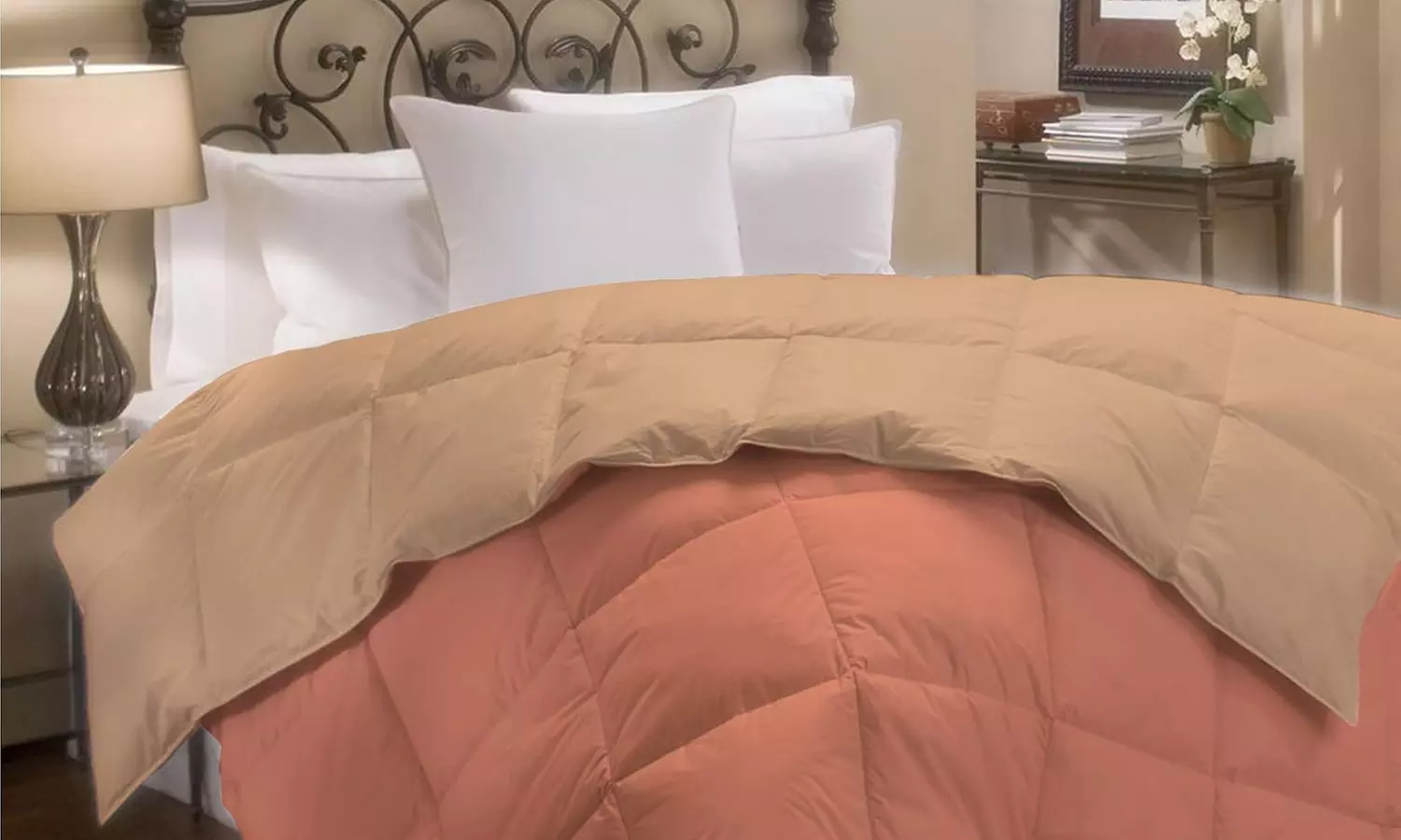 Doppelseitige Winter-Steppdecke