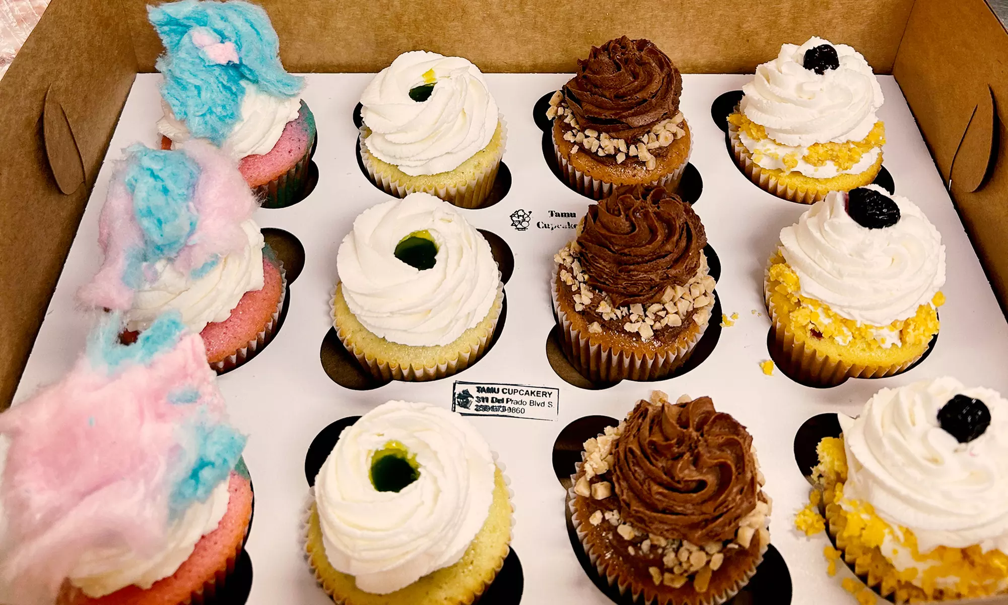 Dozen Cupcakes, Cake Pops, Or A Sweet Cupcake Or Cookie Bouquet