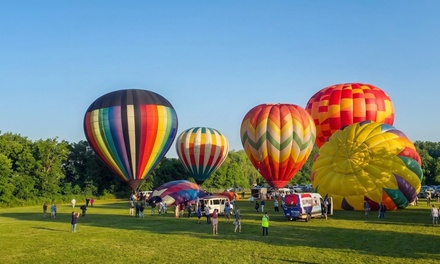 Weekend Pass for 1 Adult - Quechee Hot Air Balloon Festival, VT