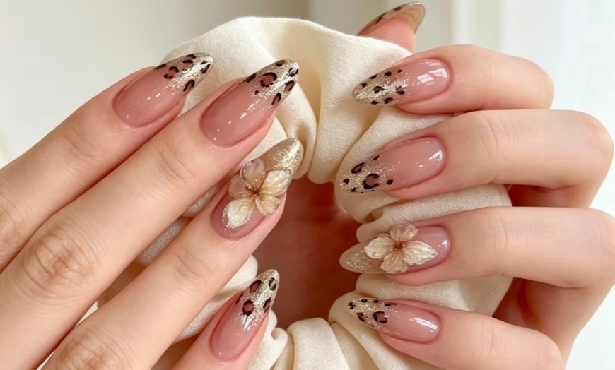Image 2:  Choose from Manicure or Eye Color/ Gel Shellac Change