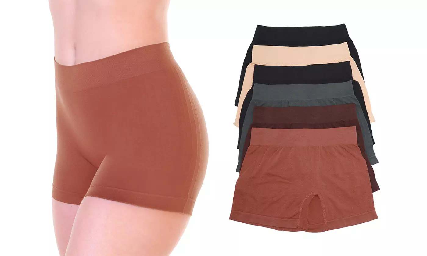 Angelina 6-Pack Seamless Bralettes & Boyshorts (Sold Separately)
