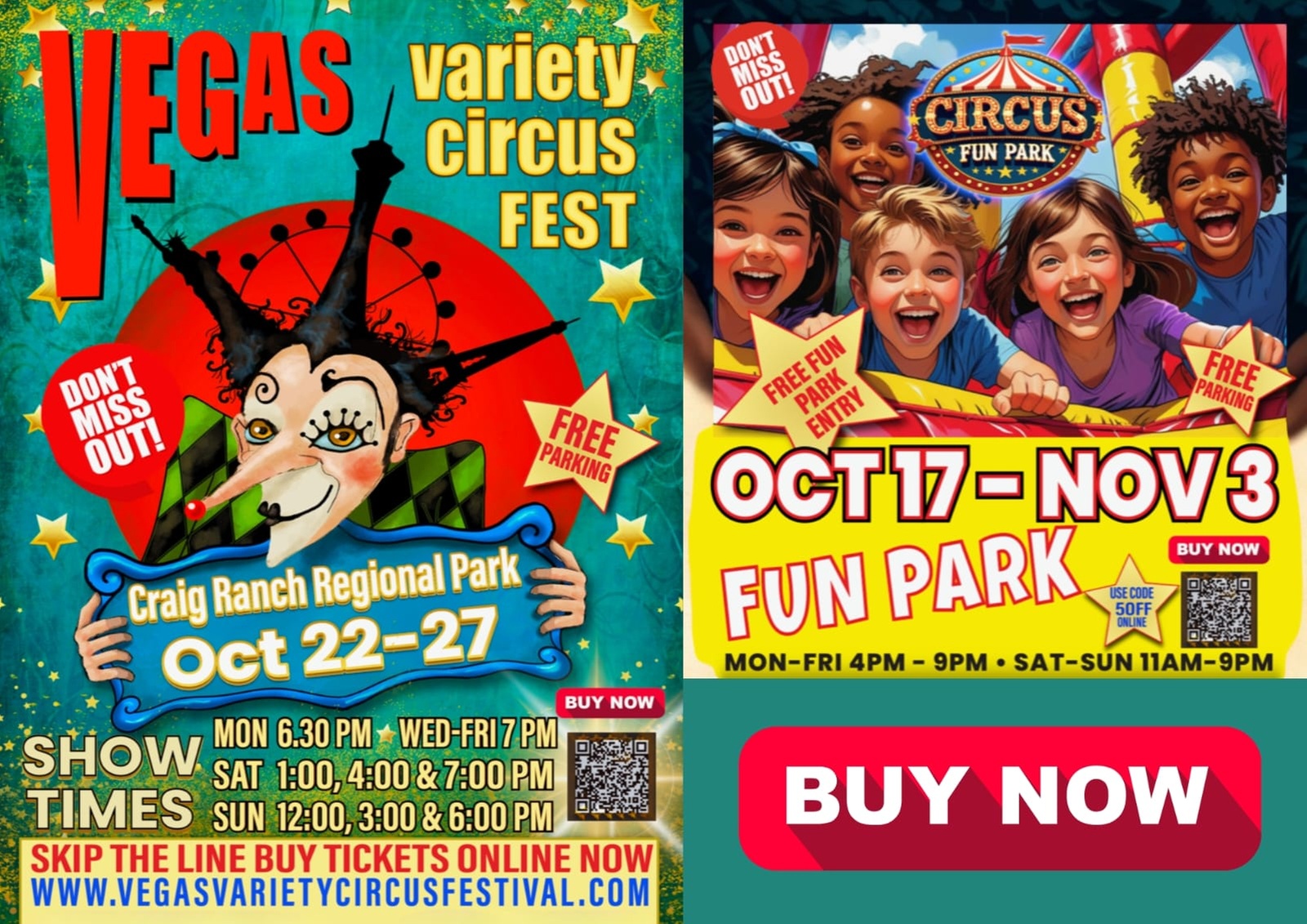 Vegas Variety Circus at Craig Ranch Regional Park - Las Vegas