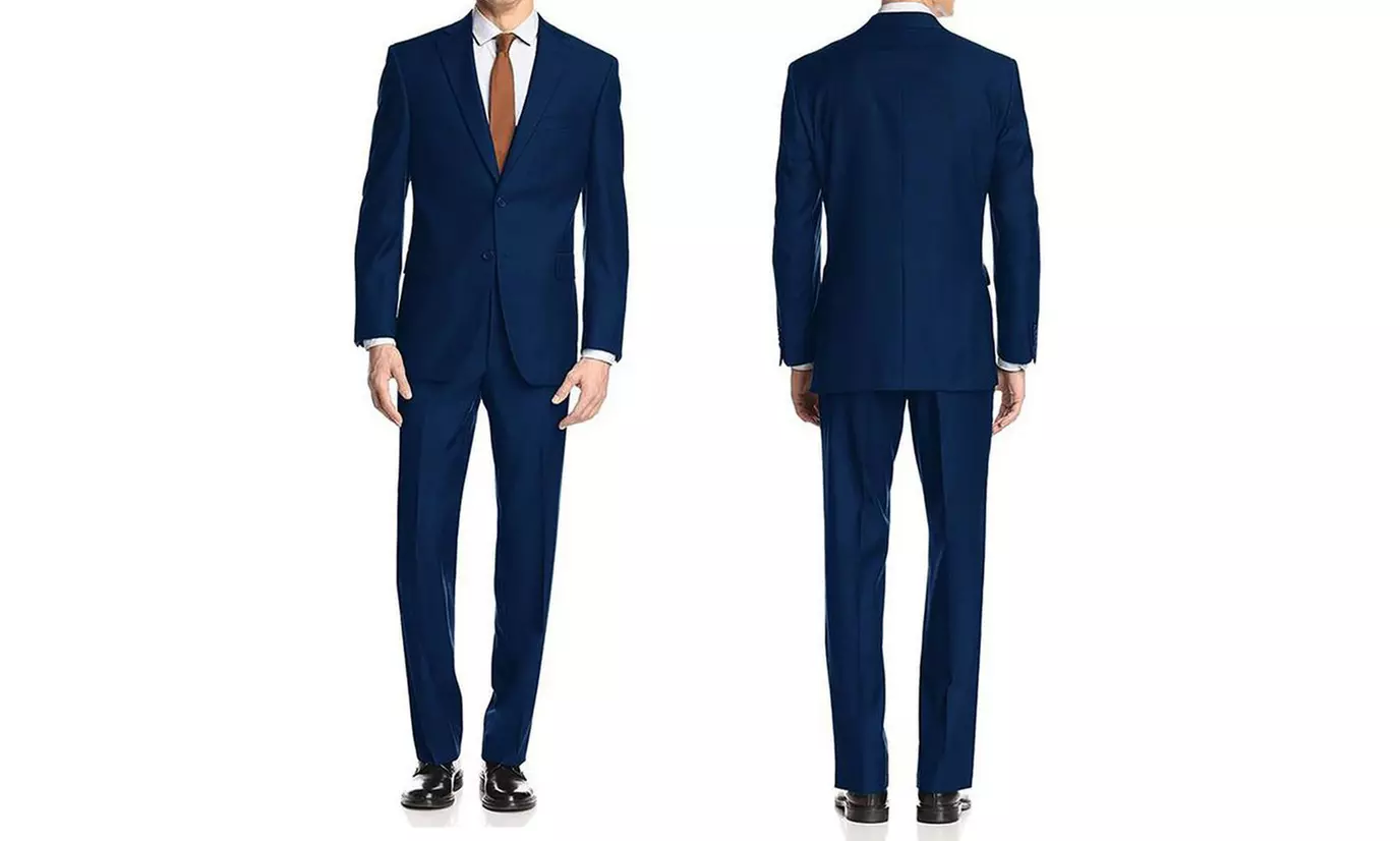 2 abiti da uomo sartoriali in lana Tasmania