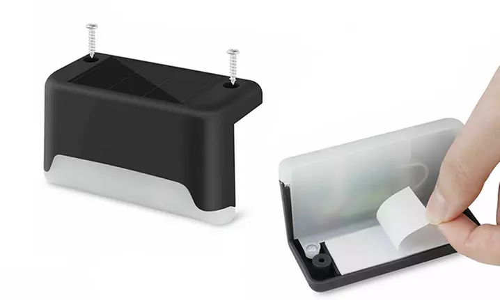 Outdoor Solar Deck Lights x4, x8 Options