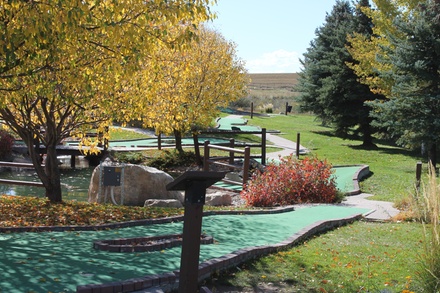 18-Hole Round of Mini-Golf with Two Fla-Vor-Ice freezer pops for Two - Family Sports Golf Course