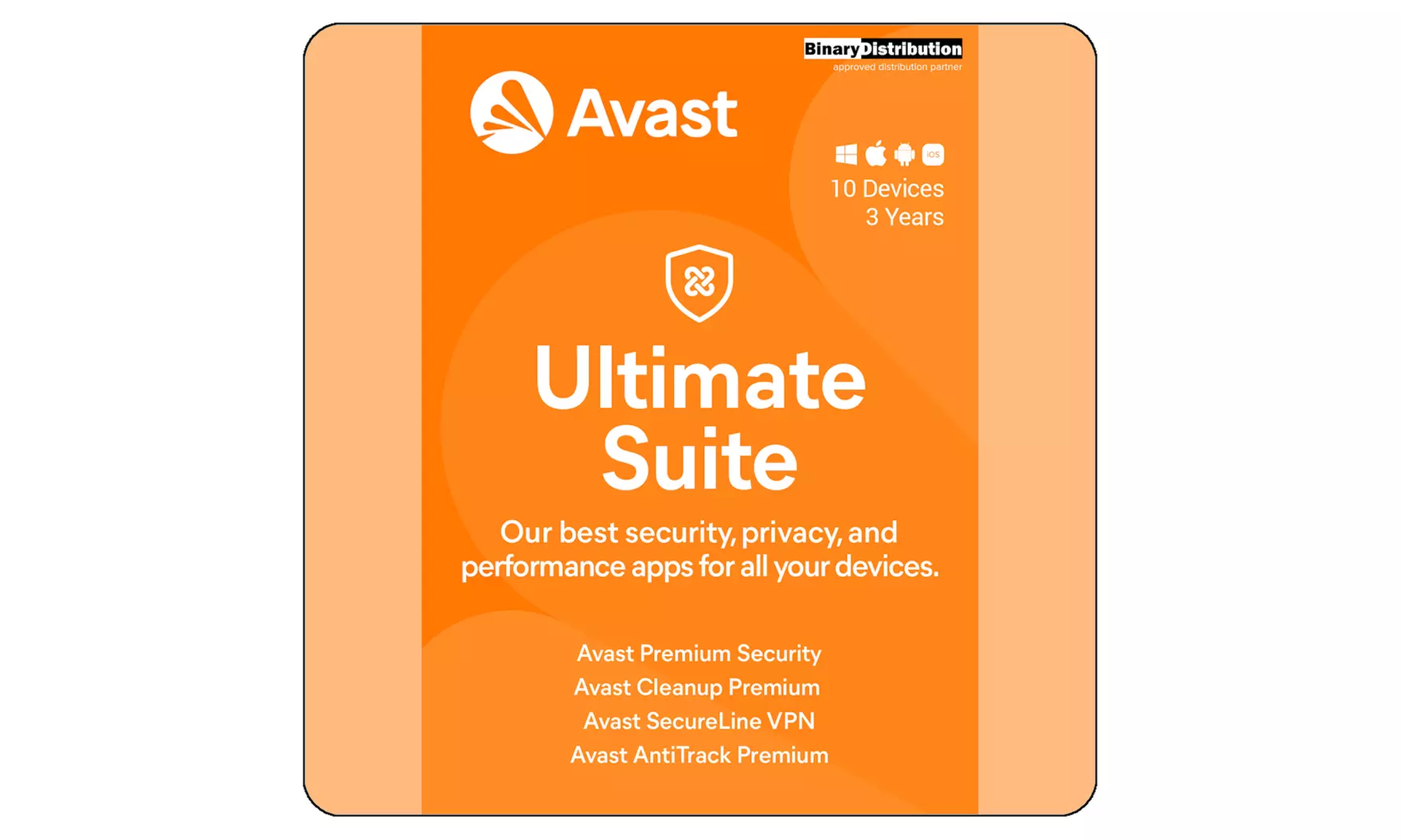 Avast Premium Security or Ultimate Suite (10 Devices, 2–3 Years) – PC Protection Software - Second Medium