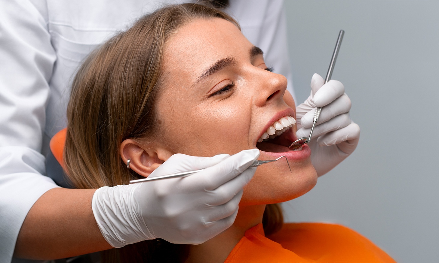 Complete Dental Checkup Including Exam, Scale, and Polish