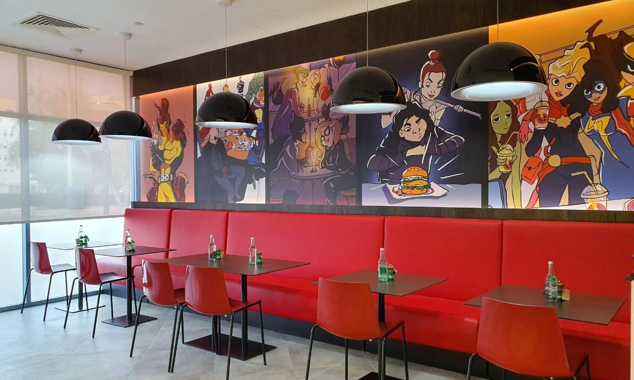 Choice of American Meal and Drink