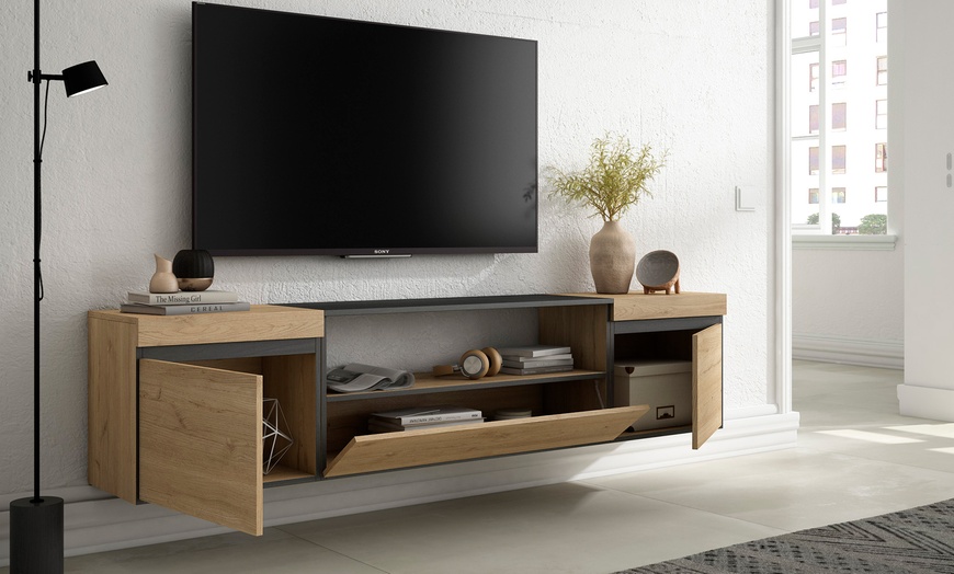 Image 28: TV Stand Cozy 200 cm in different colours and large storage capacity