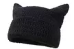 Women's Knitted Cat Ear Beanie Hats - Second Medium